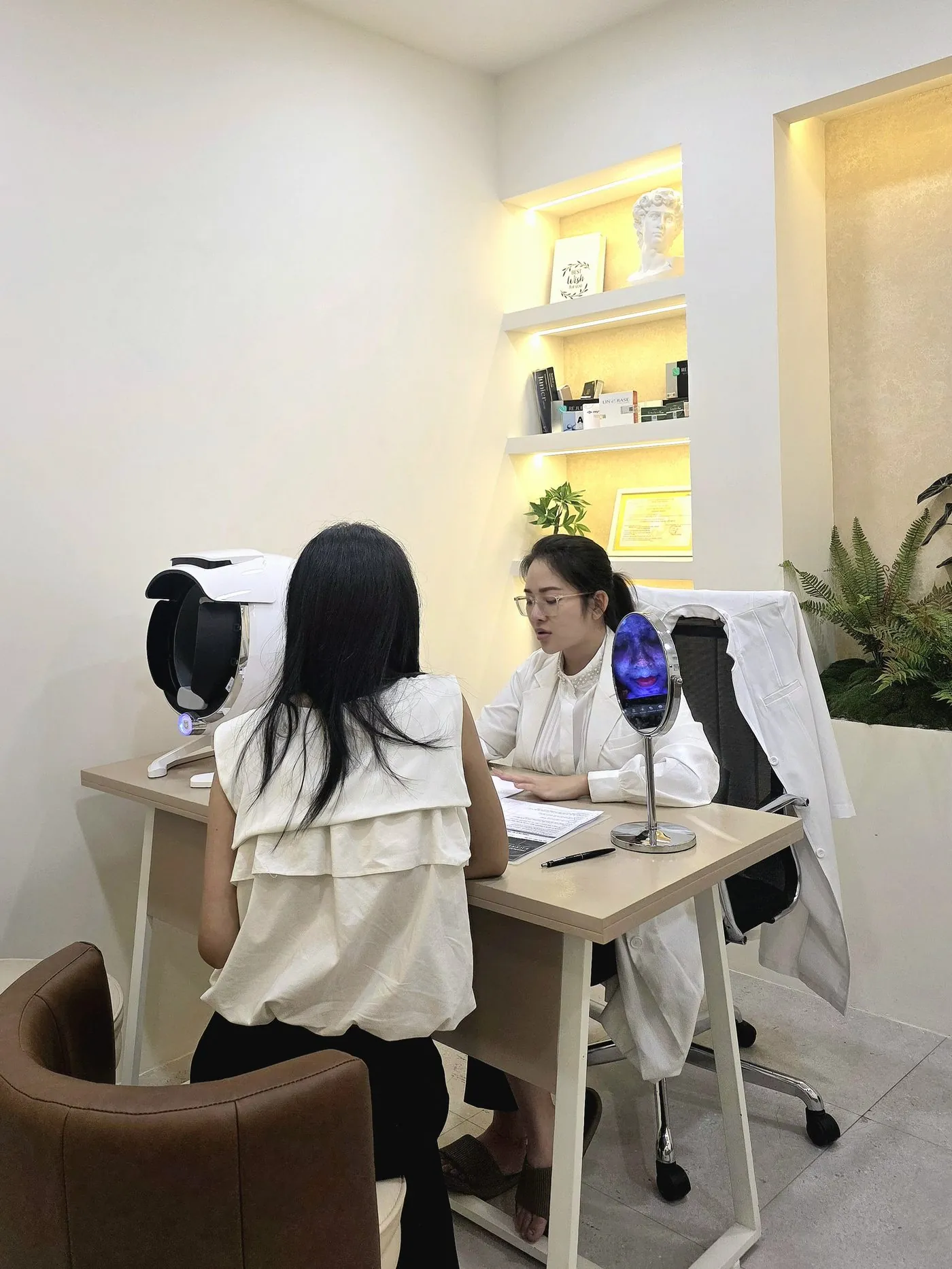Skin consultation